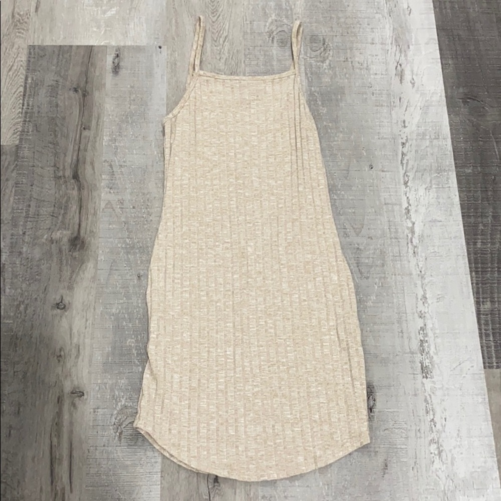 Forever 21 cream dress